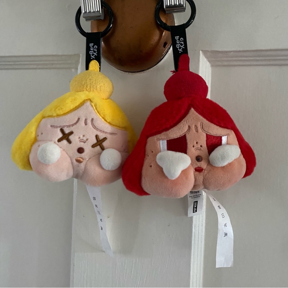 POP MART Crybaby Cheer UP, Baby! (Red and Yellow)